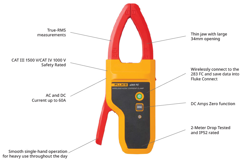 TestEquity: Fluke FLUKE-283FC/PV Solar Kit: Multimeter, AC/DC